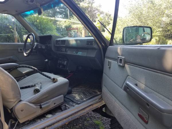 mud truck interior